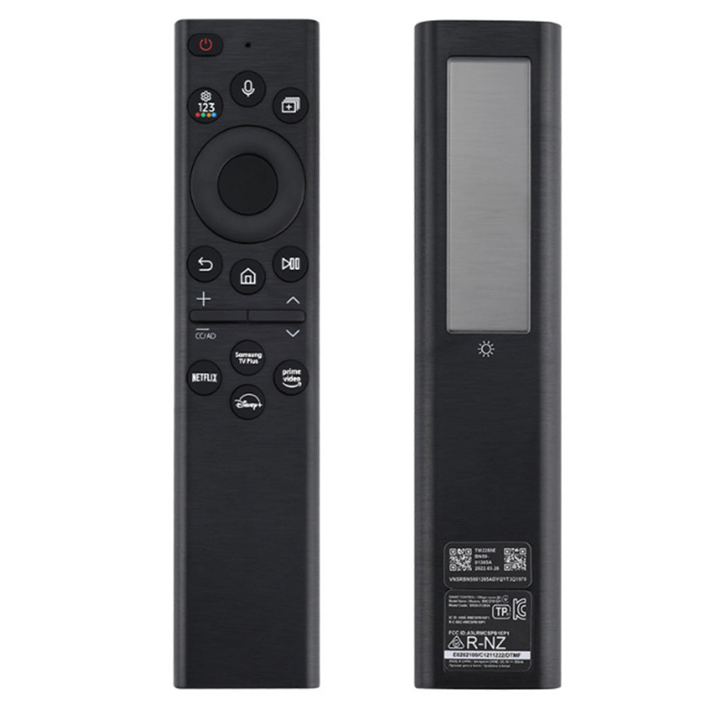Replacement Solar Powered Voice Remote for Samsung Smart TV