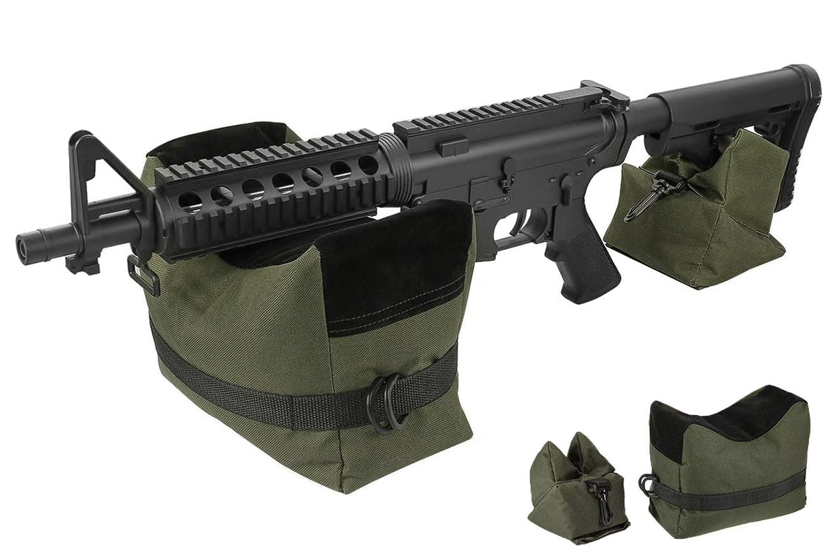 Shooting Range Rest Sandbag for Outdoor Hunting-Army Green