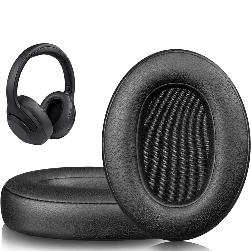 2 Replacement Ear Pads Compatible with Sony WH CH710N WH CH720N - Black