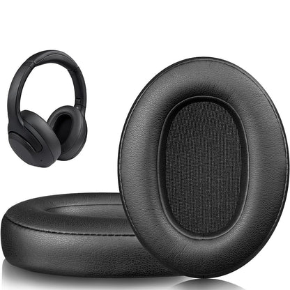 2 Replacement Ear Pads Compatible with Sony WH CH710N WH CH720N - Black