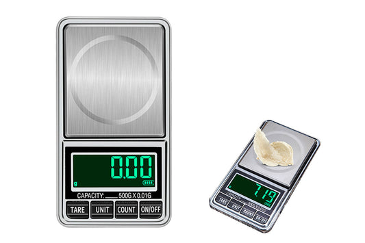 Stainless Steel Mini Pocket Digital Scale 500g Or 0.1g Portable Pocket Electronic Scale