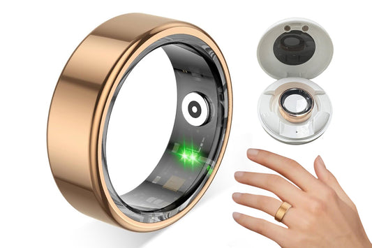 Smart Health Ring - Gold