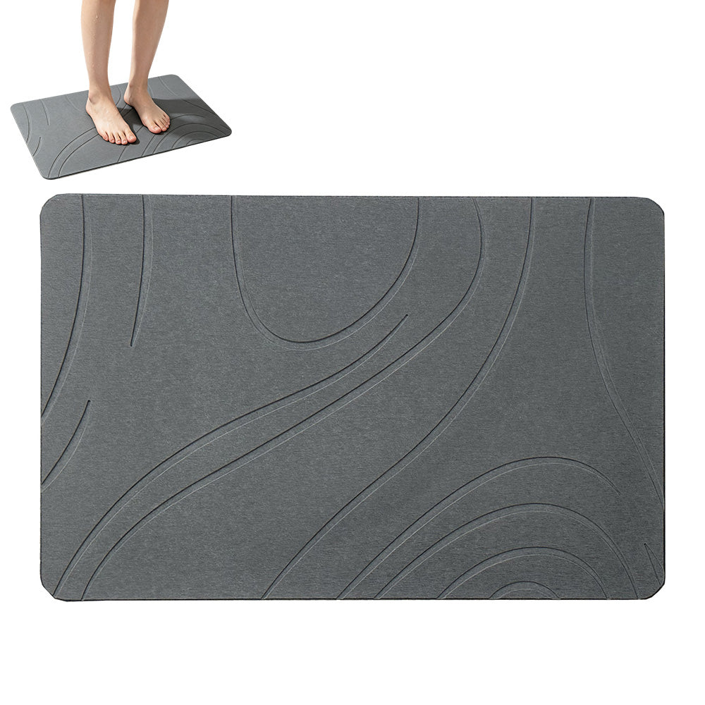 Diatomaceous Earth Shower Mat Quick Drying Floor Mat
