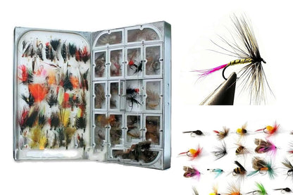 Fly Fishing Advent Calendar 24 Days Fishing Lure Blind Box Holiday Gift for Anglers