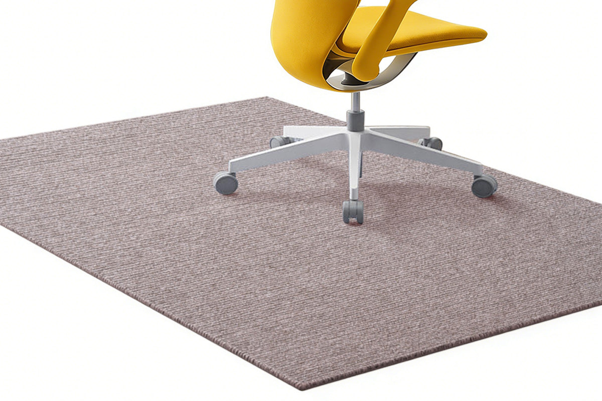 Anti-Slip Office Chair Mat - Brown