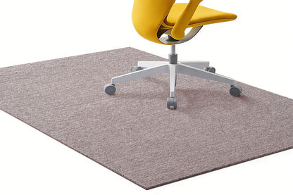 Anti-Slip Office Chair Mat - Brown