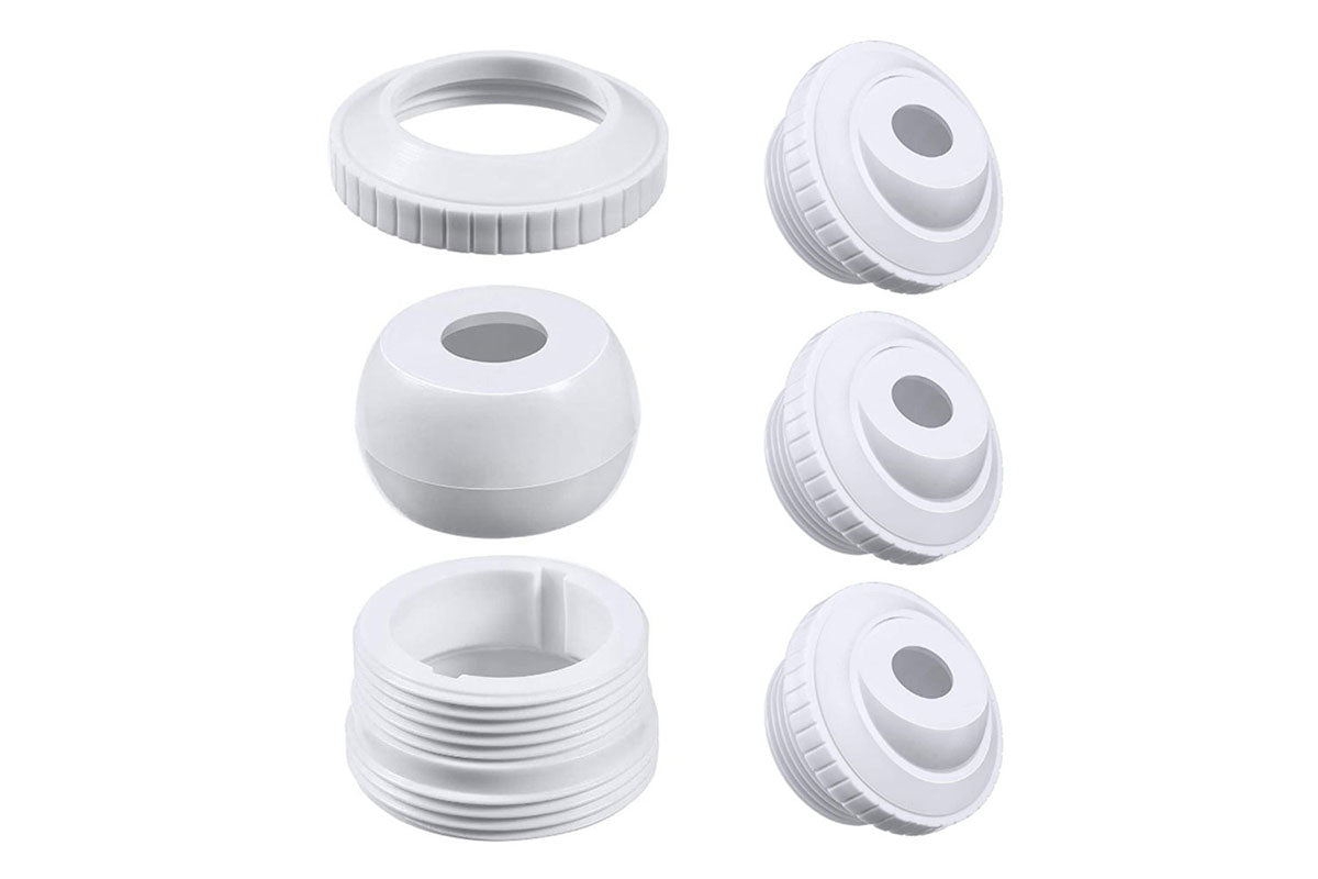 3Pcs Swimming Pool Spa Return Jet 1.9CM Opening Directional Flow Inlet Fitting