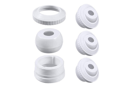 3Pcs Swimming Pool Spa Return Jet 1.9CM Opening Directional Flow Inlet Fitting