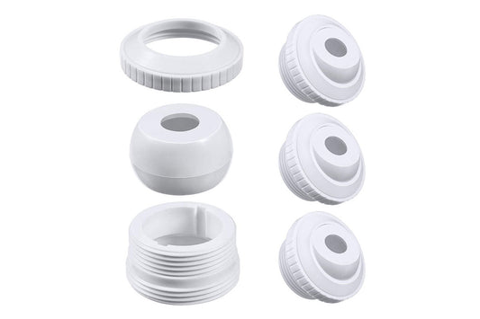 3Pcs Swimming Pool Spa Return Jet 1.9CM Opening Directional Flow Inlet Fitting