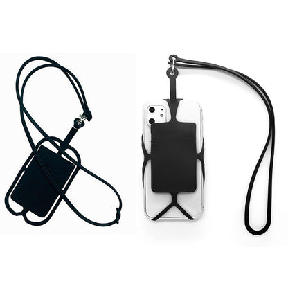 2PCS Universal Cell Phone Lanyard With Adjustable Neck Strap And Card Holder