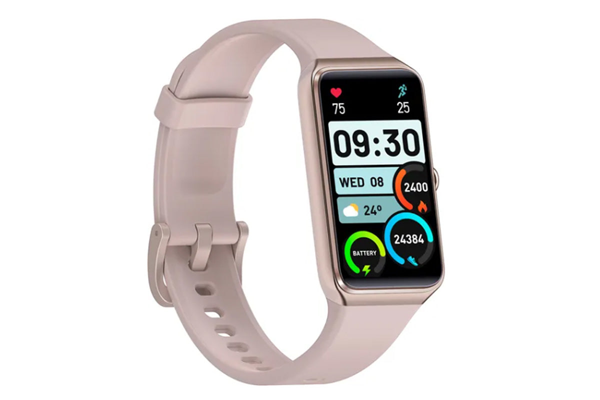 Fitness Tracker Smart Watch with Heart Rate and Blood Pressure Monitor-Pink