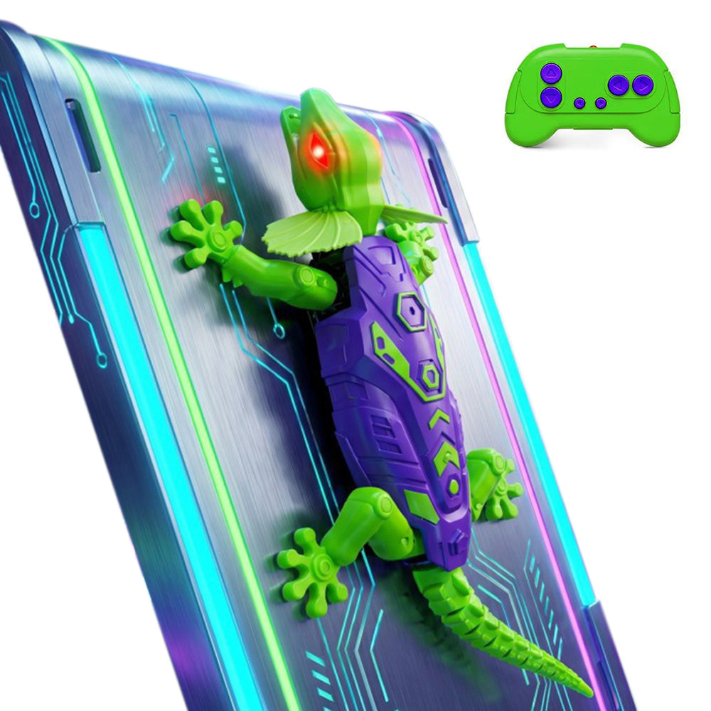 RC Wall Crawler Gecko Simulated Climbing Lizard - Purple