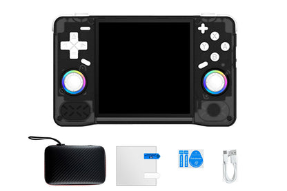 128G Handheld Game Syestem Portable Retro Game Player with Dual Joysticks -Black