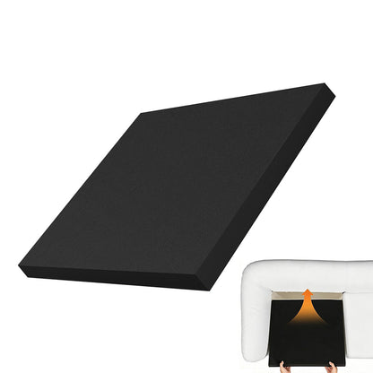 Comfortable Breathable Couch Cushion Support - Black