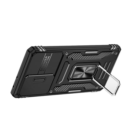 Ring Stand Phone Case for Samsung Galaxy A57 - Black