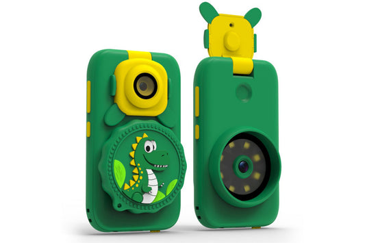 2 in 1 Smart Phone and Microscope Camera Mini Pocket Handheld STEM Toy -Green