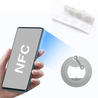 50 Rewritable 13.56MHz NFC Tag Stickers
