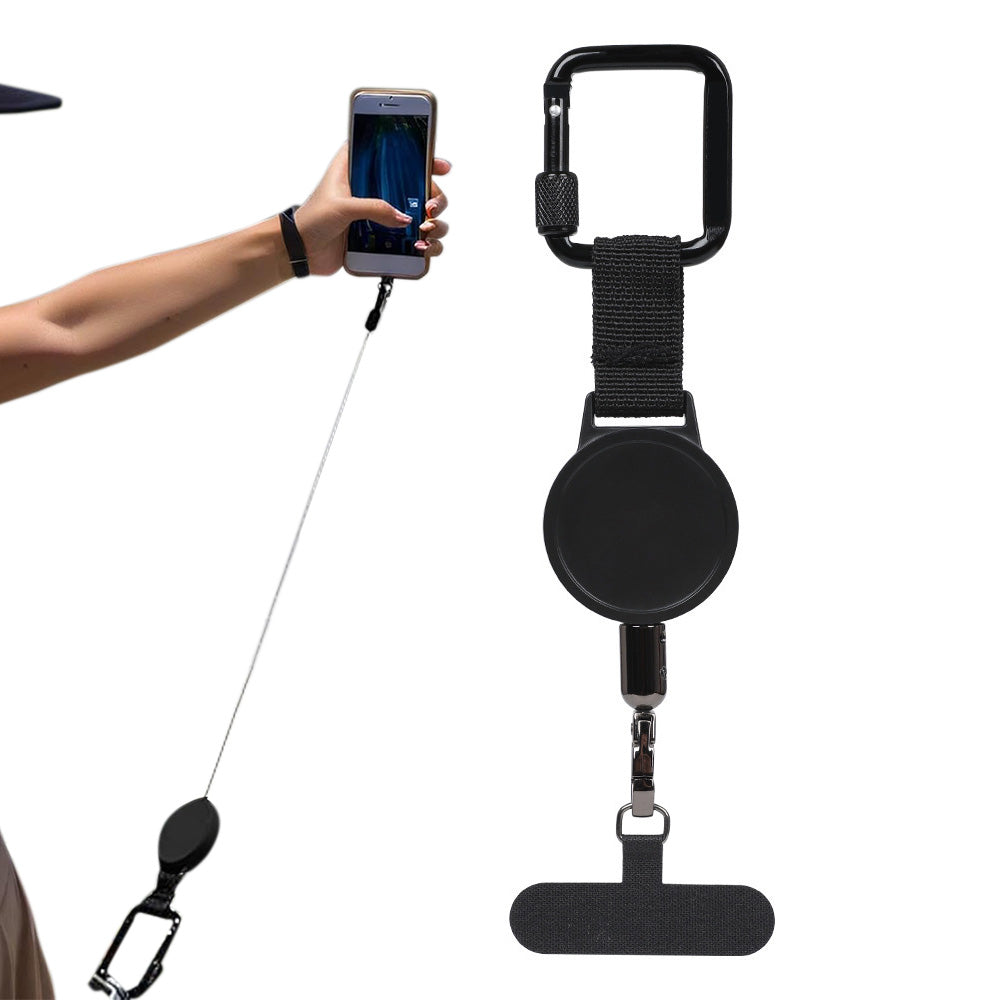 Retractable Anti-Theft Phone Tether Wrist Strap Holder Phone Lanyard