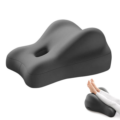 Ergonomic Memory Foam Reclining Pillow Prone Reading Cushion for Bed and Sofa-Grey