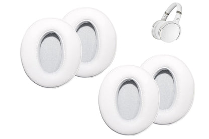 4Pcs Replacement Ear Pads for Sennheiser Headphones White