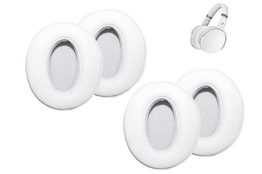 4Pcs Replacement Ear Pads for Sennheiser Headphones White