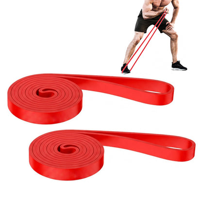 2 Pack Fitness Yoga Elastic Resistance Band - Red