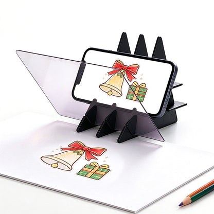 Phone Tablet Optical Drawing Tracing Projection Board with Stand
