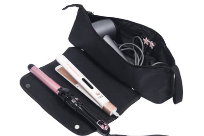 Hot Hair Tools Travel Bag with Removable Heat Resistant Mat for Curling Iron