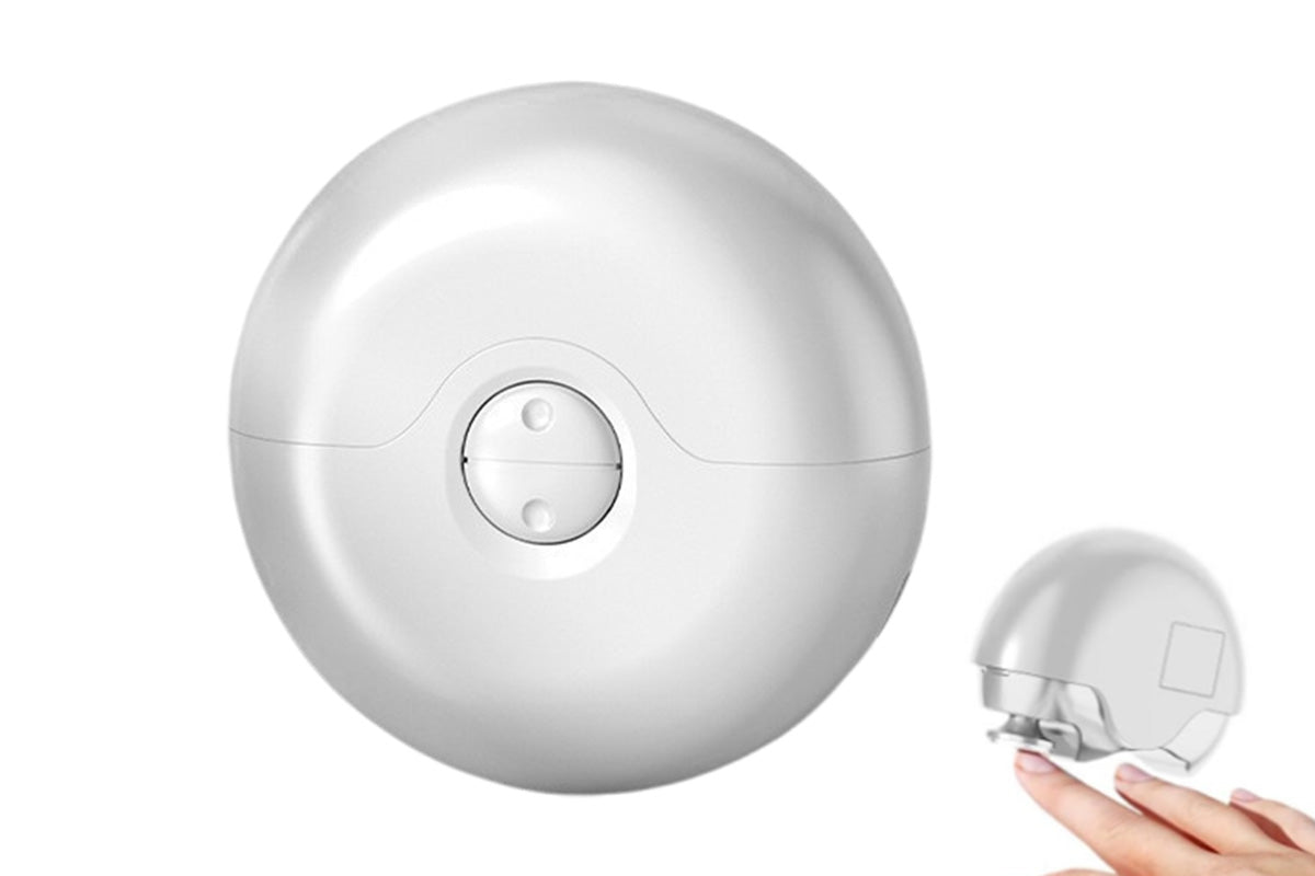 2 in1 Trimmer Cutter Manicure Automatic Nail Clipper Electric Nail Clipper-White