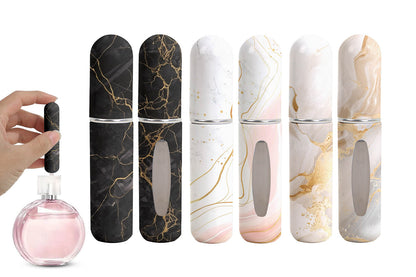 6pcs 5ml Refillable Mini Perfume Bottle Portable Travel Spray Atomizer