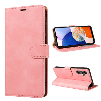 RFID Protective Flip Wallet Case for Samsung A17 A37 and A57 - Pink