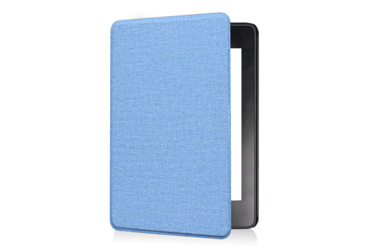 PU Leather Cover Case with Auto Sleep and Wake for Kindle Paperwhite 12th-Grey