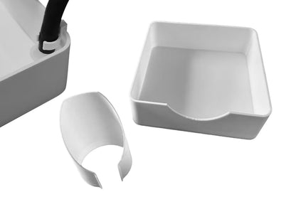 Raised Edge Washing Machine Drain Pan Set for Siemens Bosch and Samsung