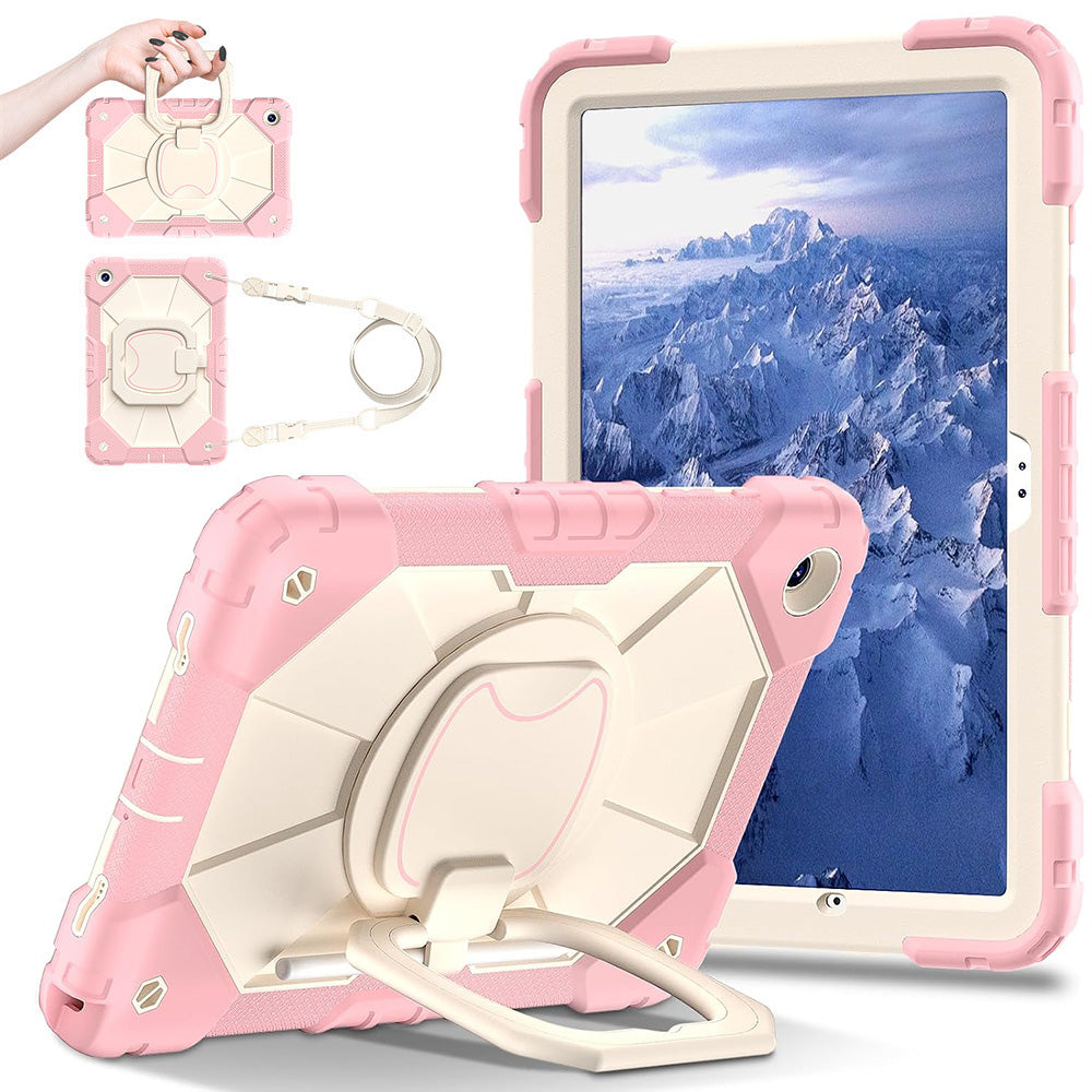 360 Degree Case for Samsung Galaxy Tab A11 Plus A9 Plus - Rose Gold