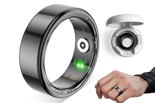 Smart Health Ring - Black