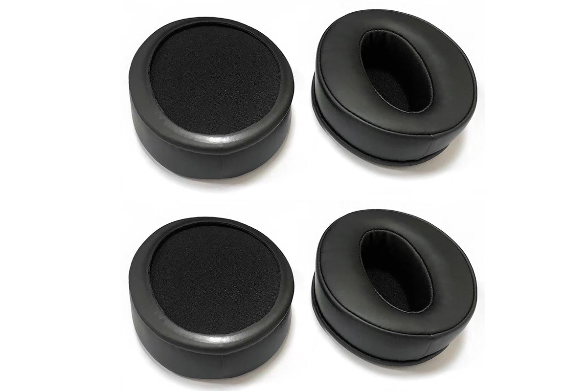 4Pcs Replacement Ear Pads for Sennheiser Headphones Black