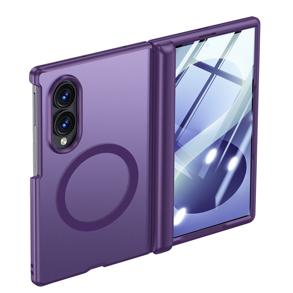 Case for Samsung Galaxy Z Fold8 with Screen Protector - Purple