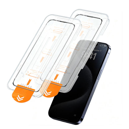 2 Pack Privacy Tempered Glass Screen Protector for iPhone 18 Pro and Pro Max
