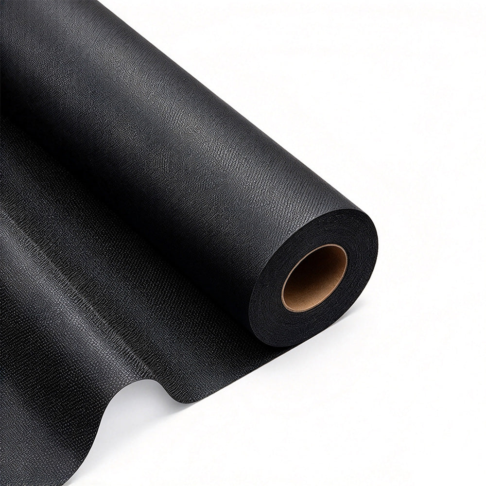 Fusible Interfacing Roll 30 cm by 27.5 m Iron-On for Sewing and Crafts - Black
