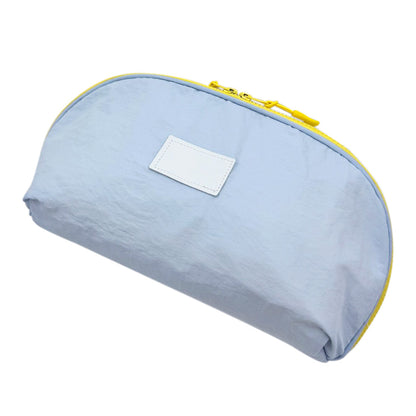 3-in-1 Clam-Shaped Underwear Bra Panty and Sock Travel Storage Bag - Blue