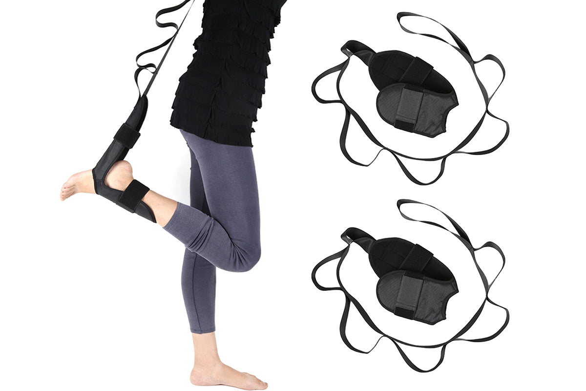 2Pcs 6 Multi-Loop Stretch Strap Yoga Straps For Stretching Yoga Flexibility Stretch Band Gradient Fitness Stretching Strap