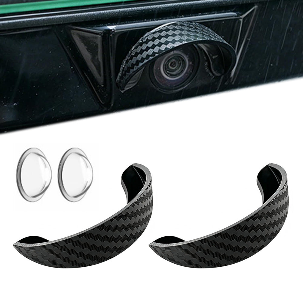 360 Degree HD Car Rear Camera Lens Waterproof Rain Cover Set