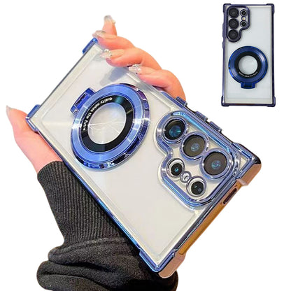 Shockproof Stand Case for Samsung Galaxy S26 Ultra - Blue