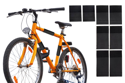 2Pcs Bike Chainstay Frame Protector Cover Chain Stay Guard Bicycle Neoprene Bike Chain Guards