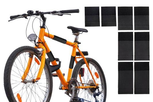 2Pcs Bike Chainstay Frame Protector Cover Chain Stay Guard Bicycle Neoprene Bike Chain Guards