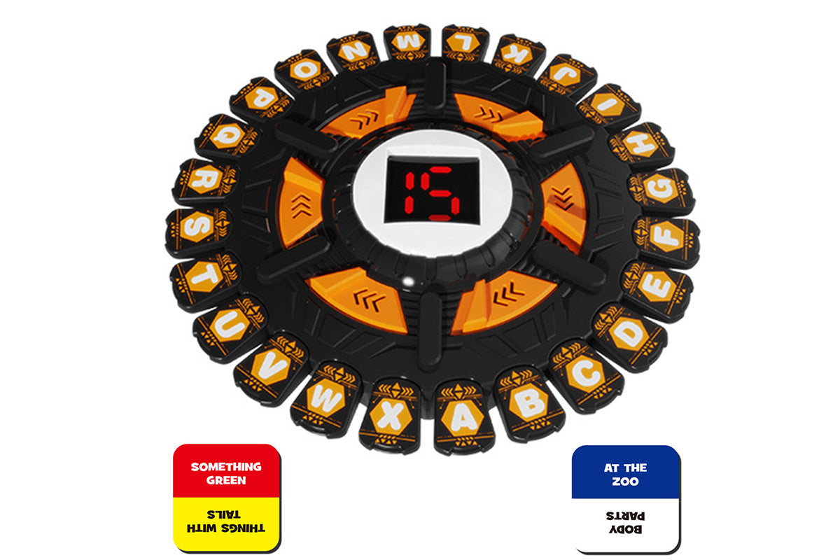 Alphabet Chess Board Game 15 Seconds And 36 Category Cards Family Games-Orange