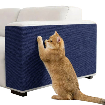 Self-Adhesive Cat-Scratch Protector for Sofa Wall Door  - Dark Blue