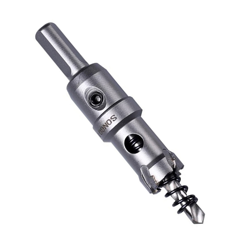 Carbide Hole Saw Drill Bit 10mm Shank for Stainless Steel Metal - 18mm