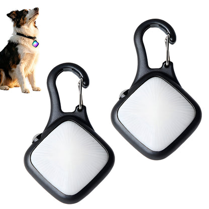 2 Piece LED Clip On Pet Collar Light for Dogs Cats Outdoor Activities
