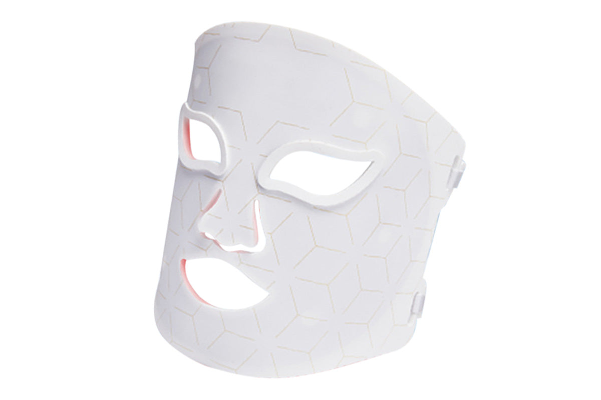 Red Light Therapy for Face with Remote Red Light Mask at Home-White